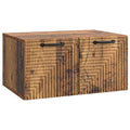 Wandmontierter TV-Schrank Altholz 59,5 x 41 x 30 cm