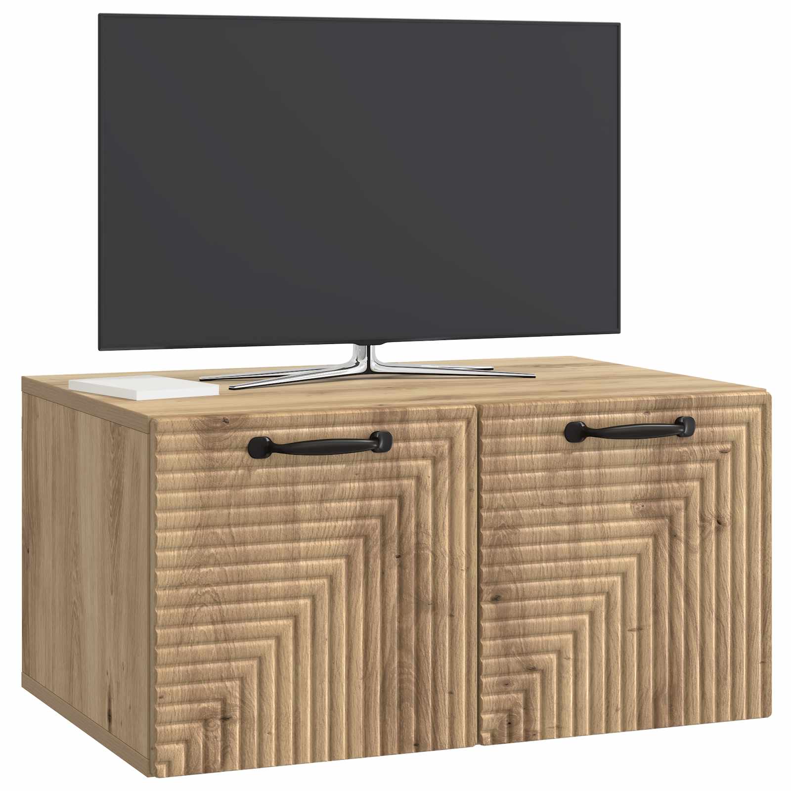Wandmontierter TV-Schrank Artisan-Eiche 59,5 x 41 x 30 cm
