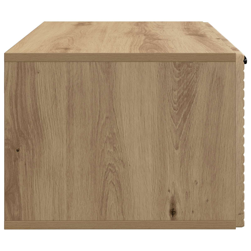 Wandmontierter TV-Schrank Artisan-Eiche 59,5 x 41 x 30 cm