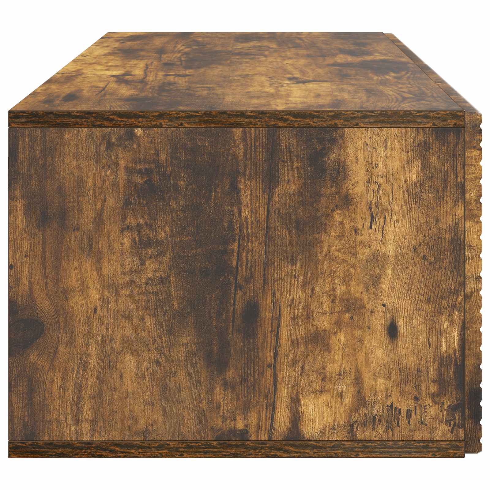Wandmontierter TV-Schrank Geräucherte Eiche 78,5 x 41 x 30 cm