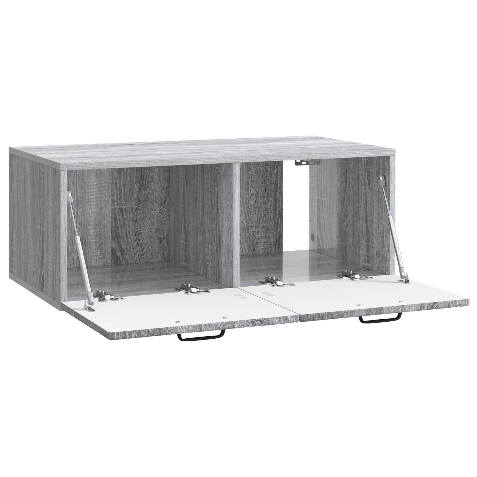Wandmontierter TV-Schrank Graues Sonoma 78,5 x 41 x 30 cm