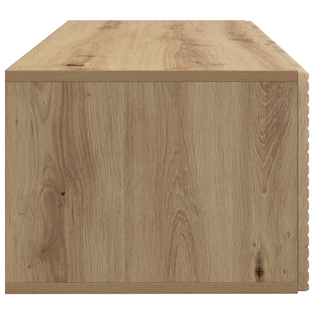 Wandmontierter TV-Schrank Artisan-Eiche 78,5 x 41 x 30 cm