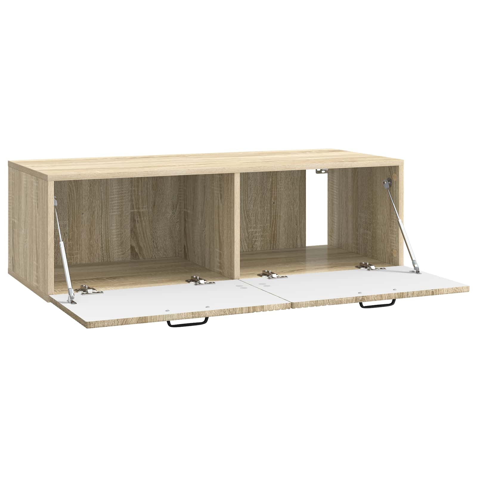 Wandmontierter TV-Schrank Sonoma-Eiche 98 x 41 x 30 cm