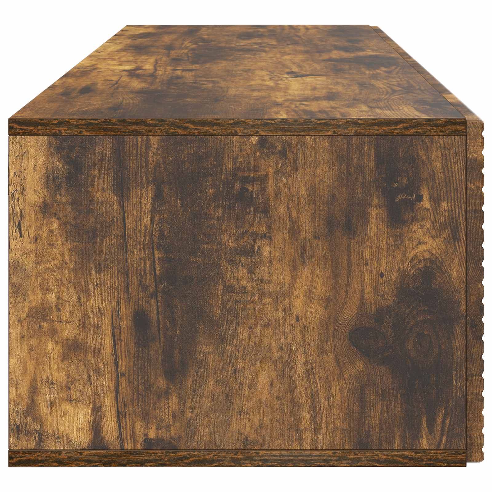 Wandmontierter TV-Schrank Geräucherte Eiche 98 x 41 x 30 cm