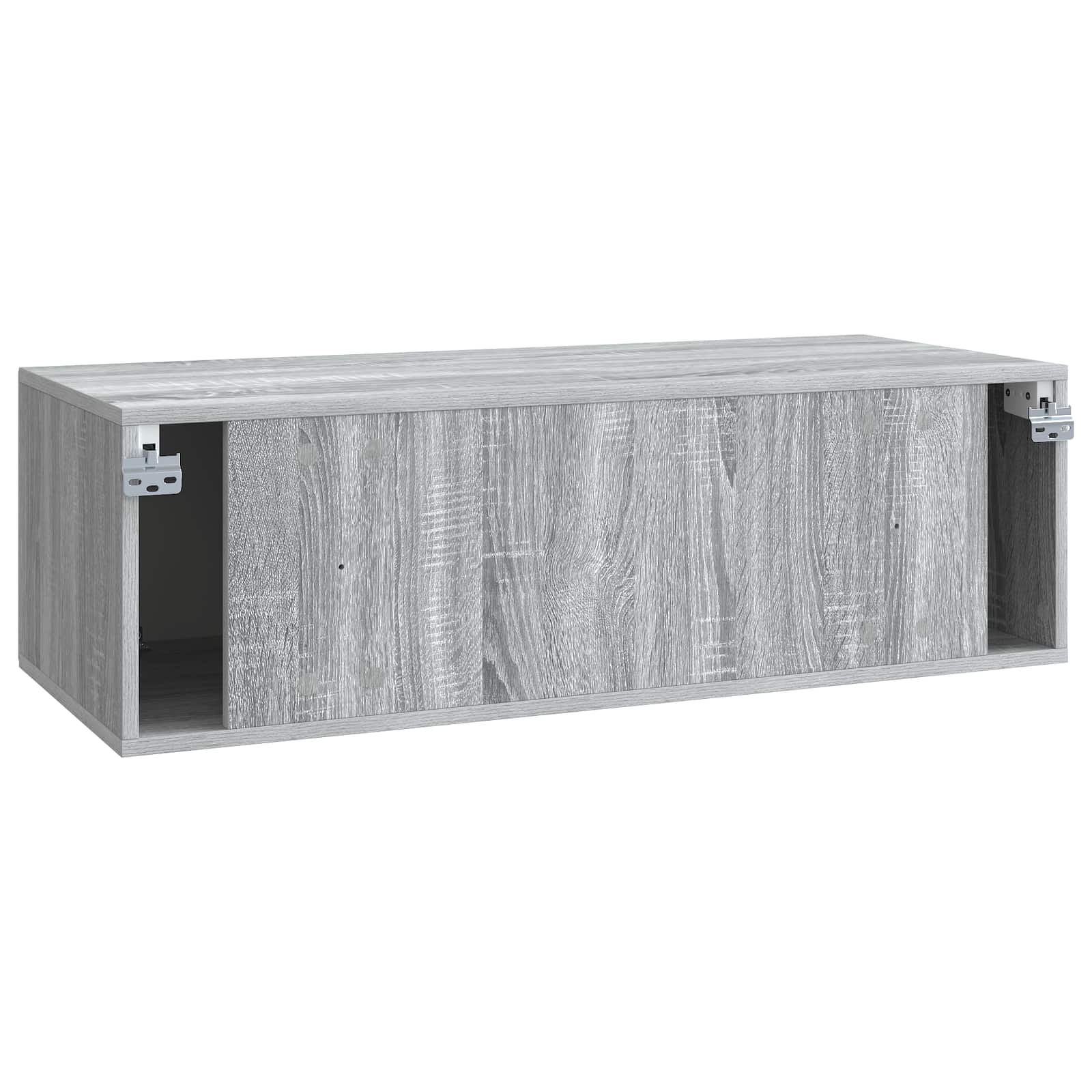 Wandmontierter TV-Schrank Graues Sonoma 98 x 41 x 30 cm