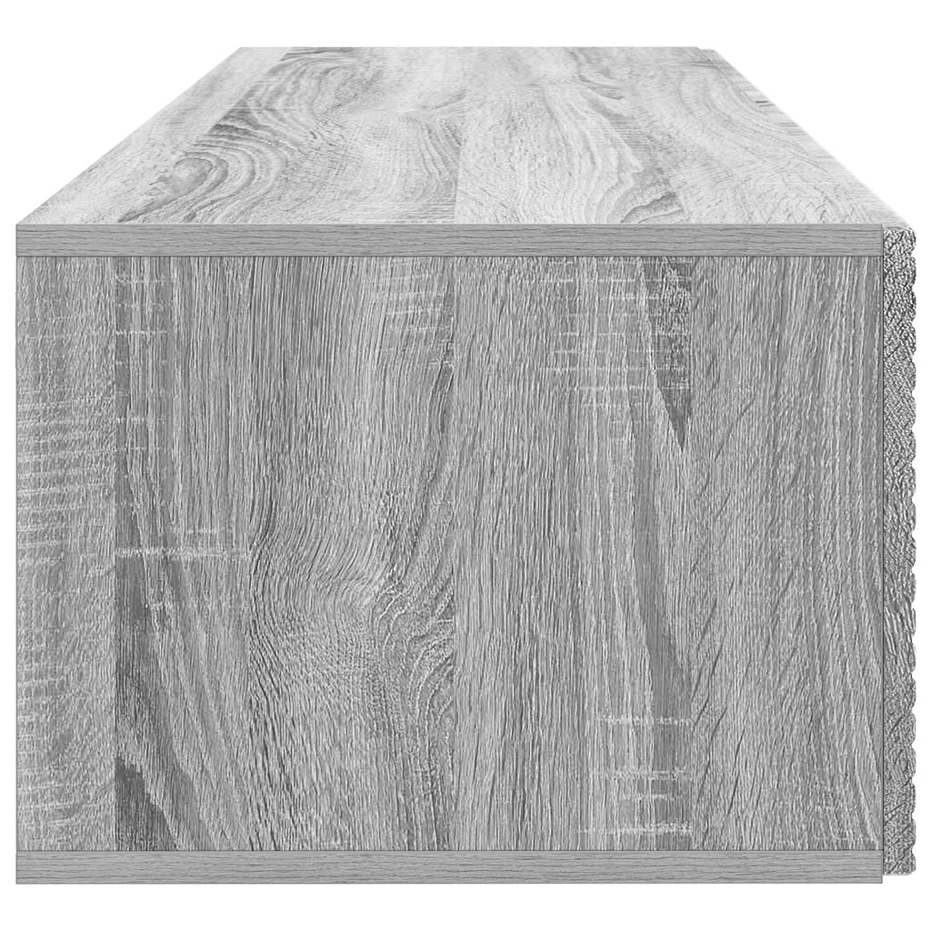 Wandmontierter TV-Schrank Graues Sonoma 98 x 41 x 30 cm