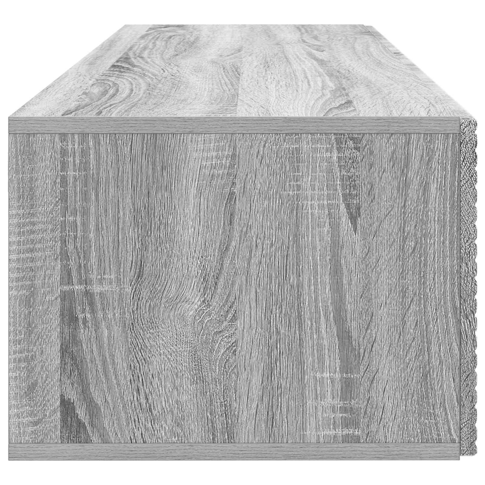 Wandmontierter TV-Schrank Graues Sonoma 98 x 41 x 30 cm
