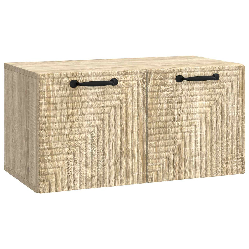Wandmontierter TV-Schrank Sonoma-Eiche 59,5 x 31 x 30 cm