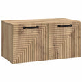 Wandmontierter TV-Schrank Artisan-Eiche 59,5 x 31 x 30 cm