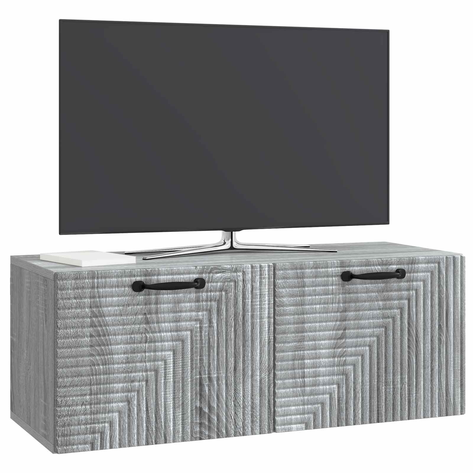 Wandmontierter TV-Schrank Graues Sonoma 78,5 x 31 x 30 cm