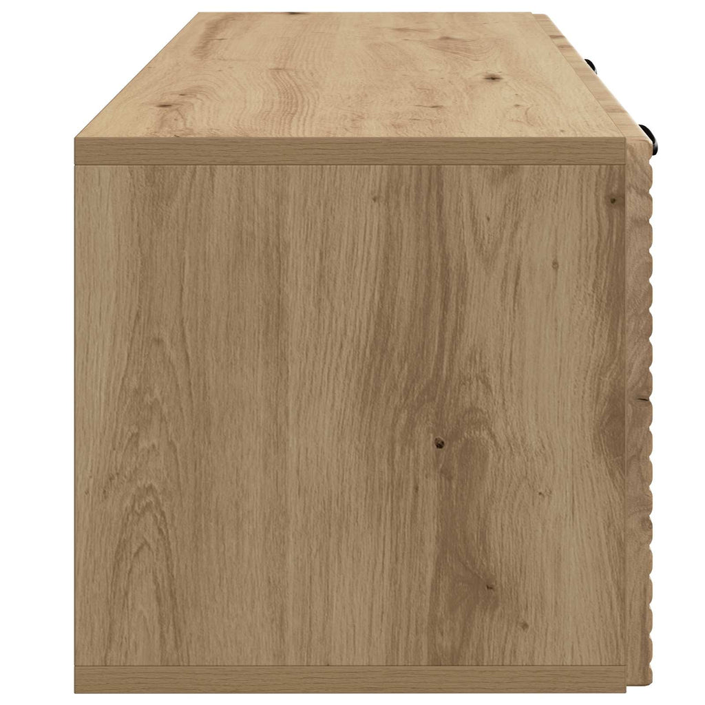 Wandmontierter TV-Schrank Artisan-Eiche 78,5 x 31 x 30 cm