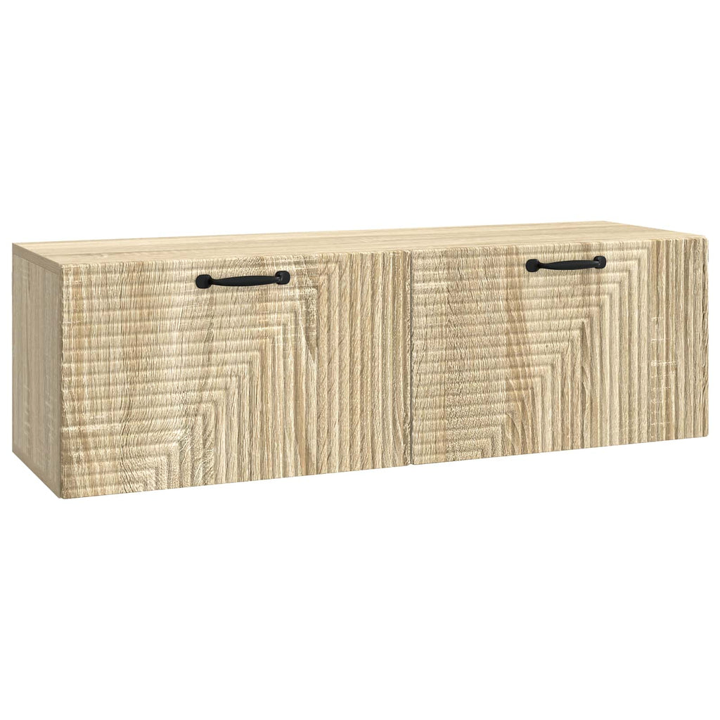 Wandmontierter TV-Schrank Sonoma-Eiche 98 x 31 x 30 cm