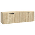 Wandmontierter TV-Schrank Sonoma-Eiche 98 x 31 x 30 cm