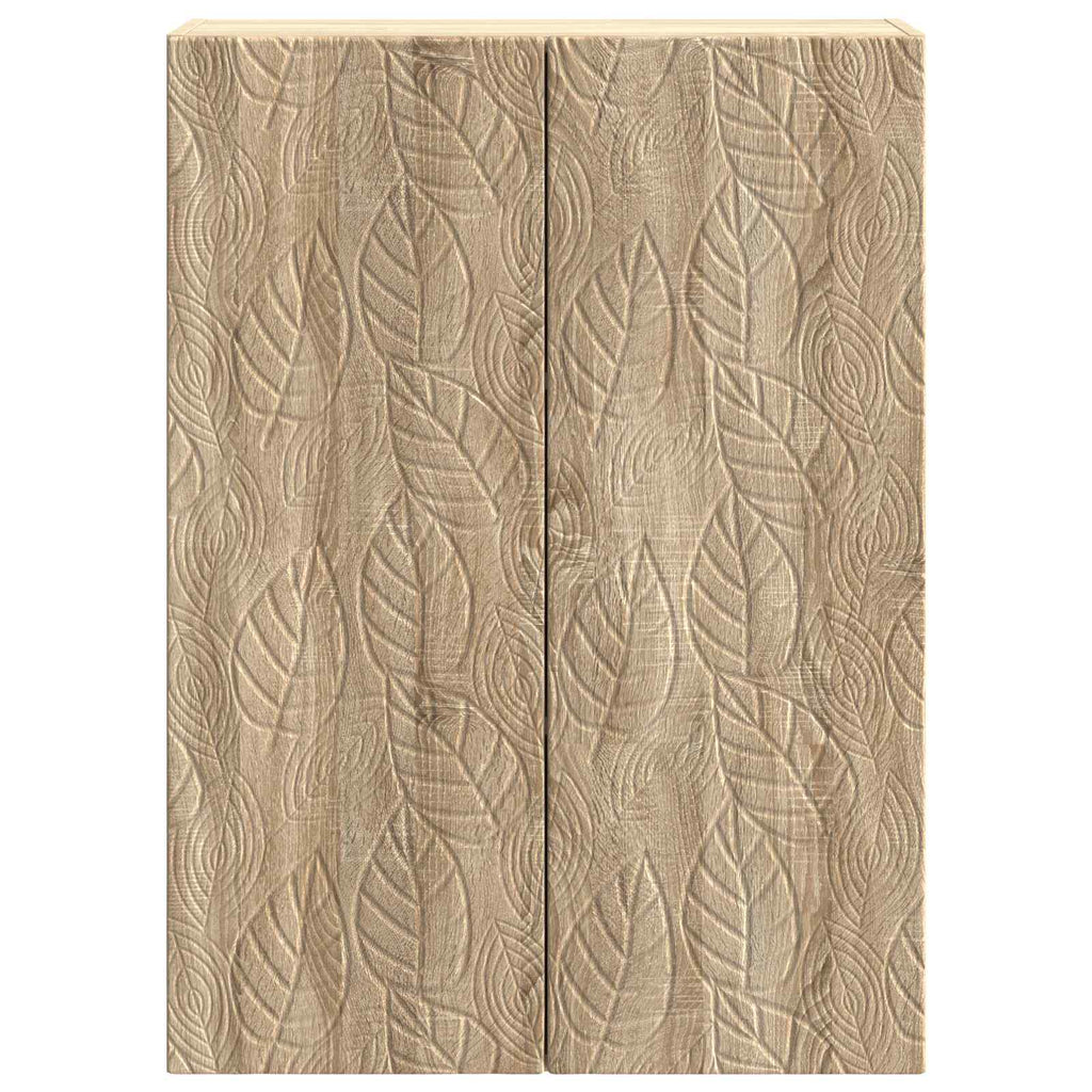 Wandschrank Sonoma-Eiche 66 x 34,5 x 90 cm Holzwerkstoff