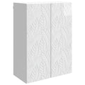 Wandschrank Hochglanz Weiß 66 x 34,5 x 90 cm Holzwerkstoff