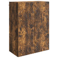 Wandschrank Geräucherte Eiche 66 x 34,5 x 90 cm Holzwerkstoff