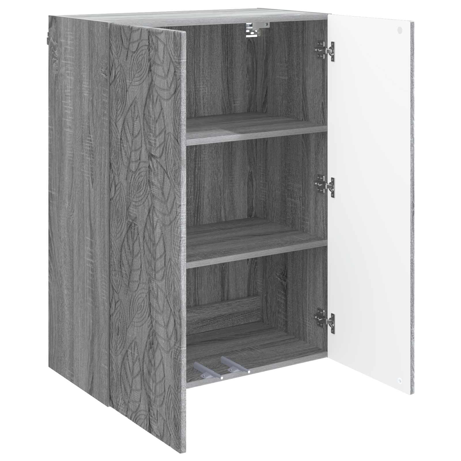 Wandschrank Grau Sonoma 66 x 34,5 x 90 cm Holzwerkstoff