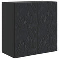 Wandschrank Schwarz 59 x 31 x 60 cm Holzwerkstoff