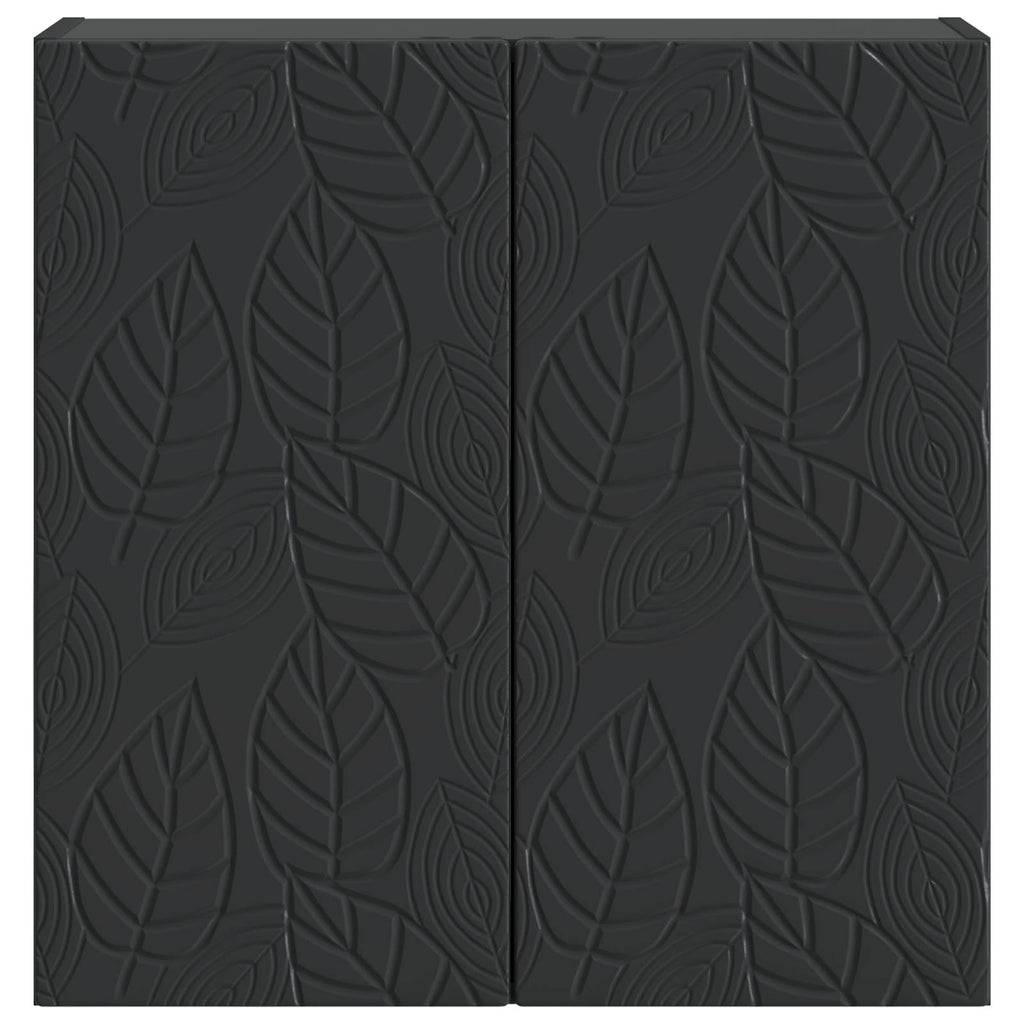 Wandschrank Schwarz 59 x 31 x 60 cm Holzwerkstoff