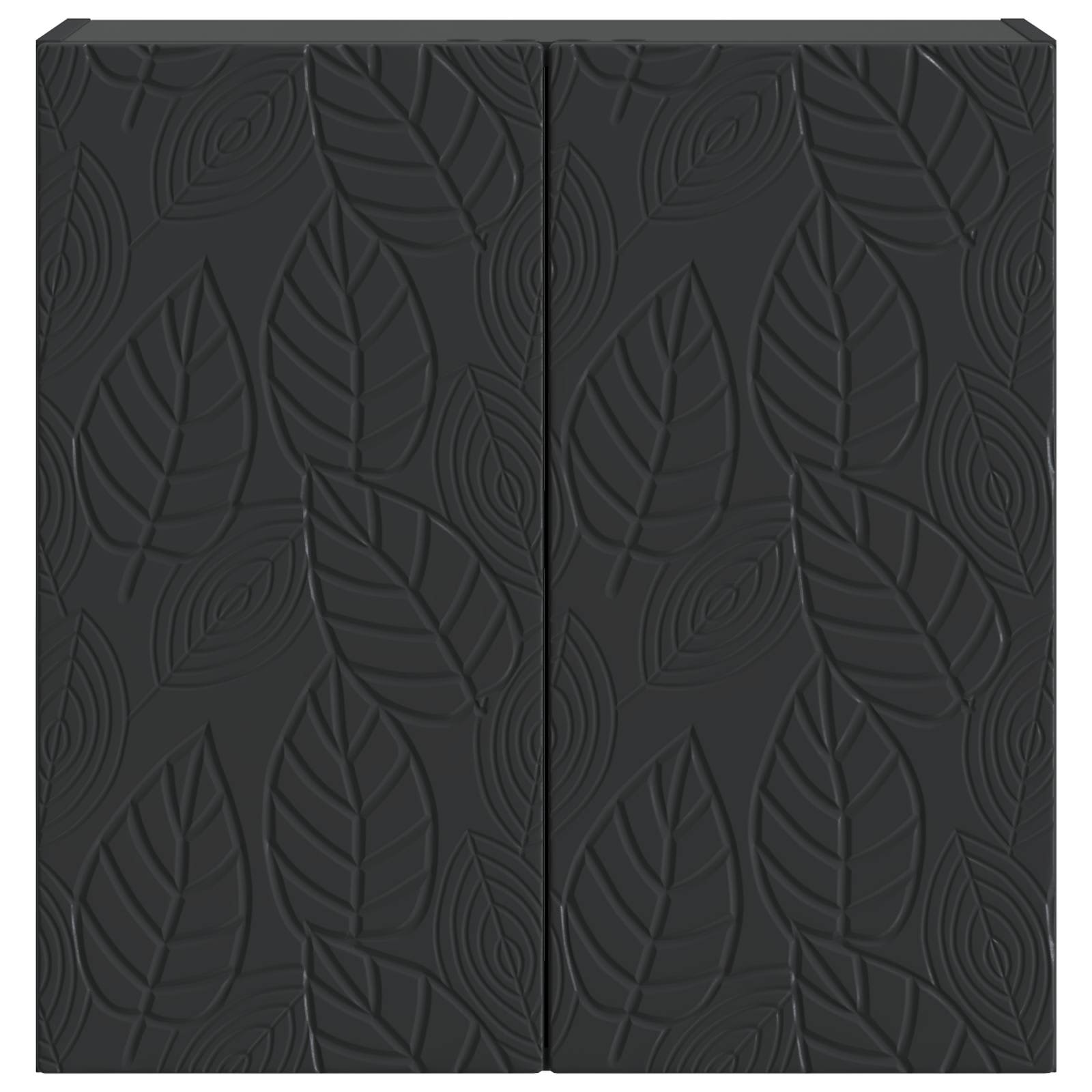 Wandschrank Schwarz 59 x 31 x 60 cm Holzwerkstoff
