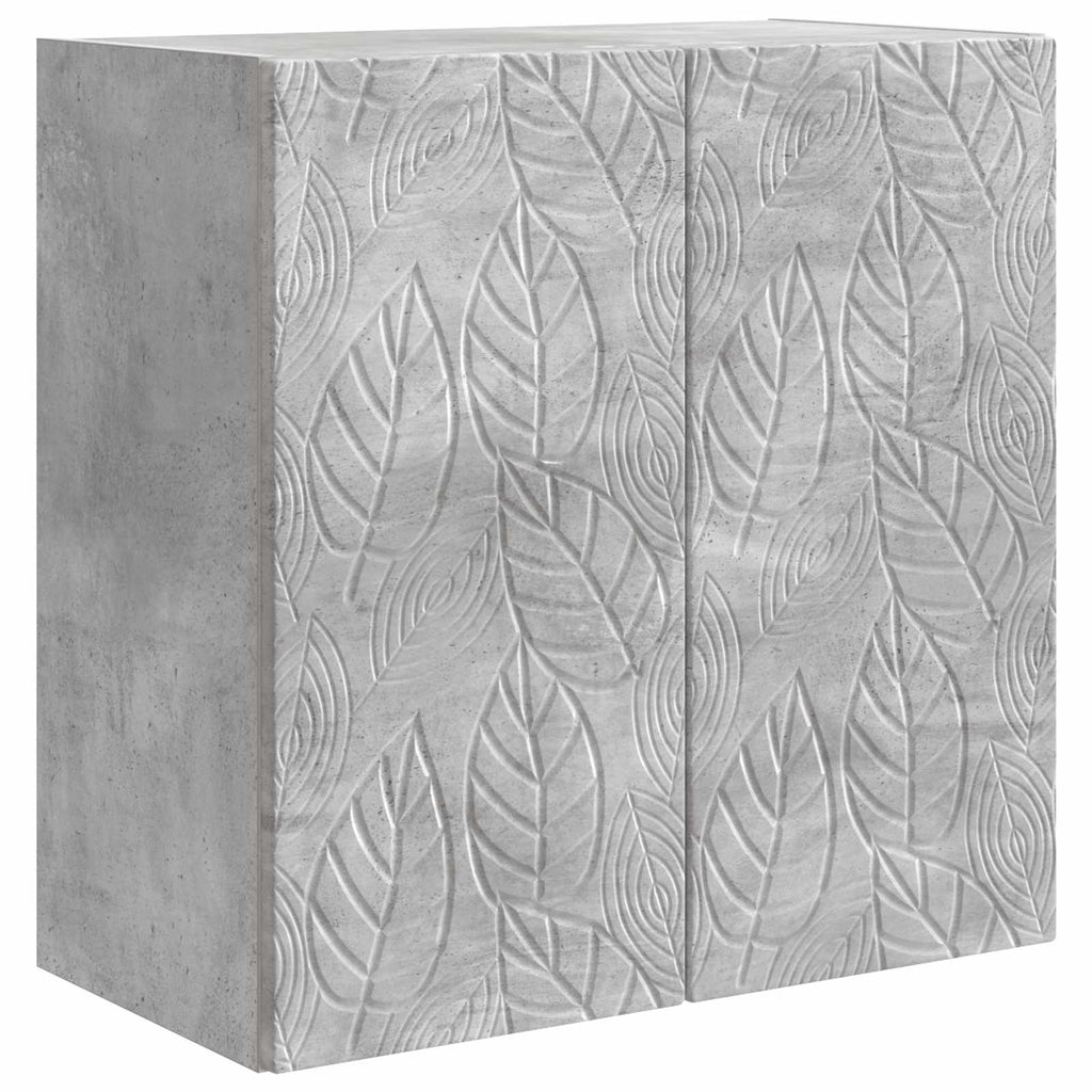 Wandschrank Betongrau 59 x 31 x 60 cm Holzwerkstoff