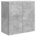 Wandschrank Betongrau 59 x 31 x 60 cm Holzwerkstoff