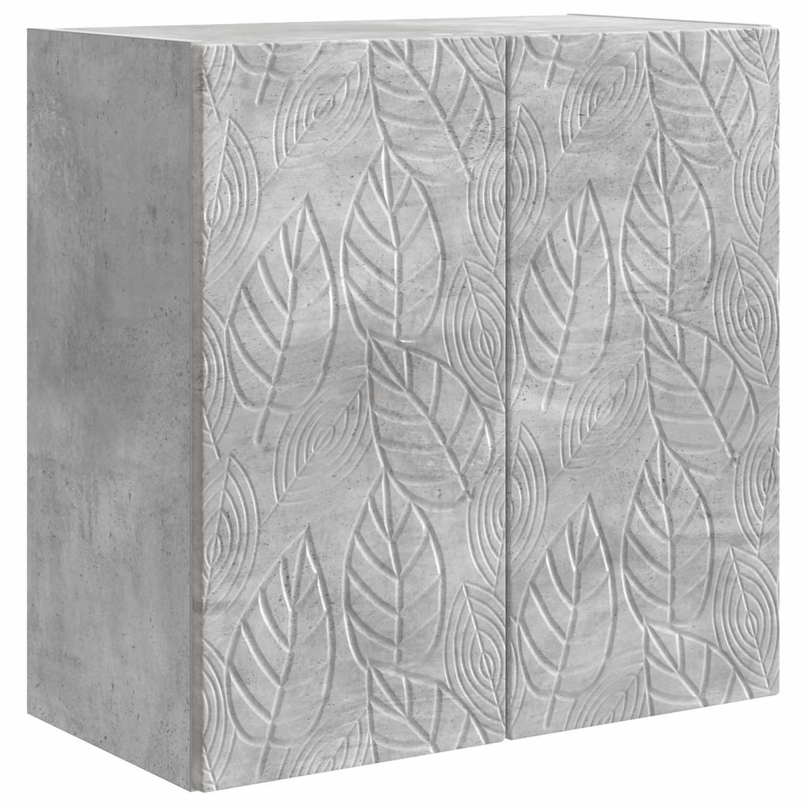 Wandschrank Betongrau 59 x 31 x 60 cm Holzwerkstoff