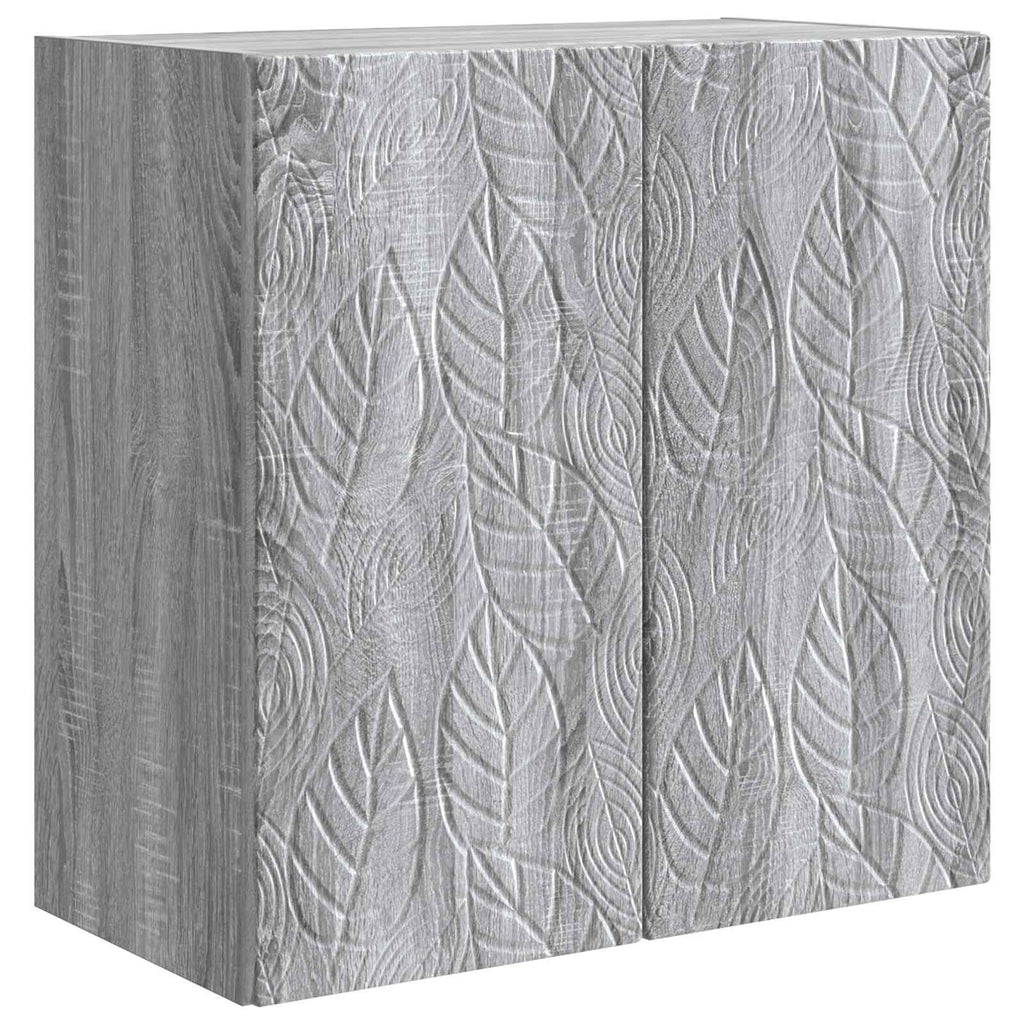 Wandschrank Grau Sonoma 59 x 31 x 60 cm Holzwerkstoff