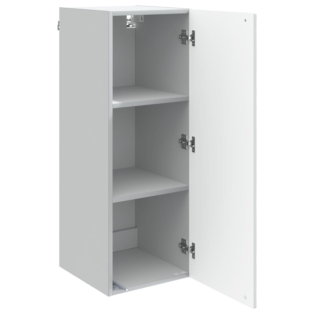 Wandschrank Weiß 33 x 34,5 x 90 cm Holzwerkstoff