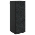Wandschrank Schwarz 33 x 34,5 x 90 cm Holzwerkstoff