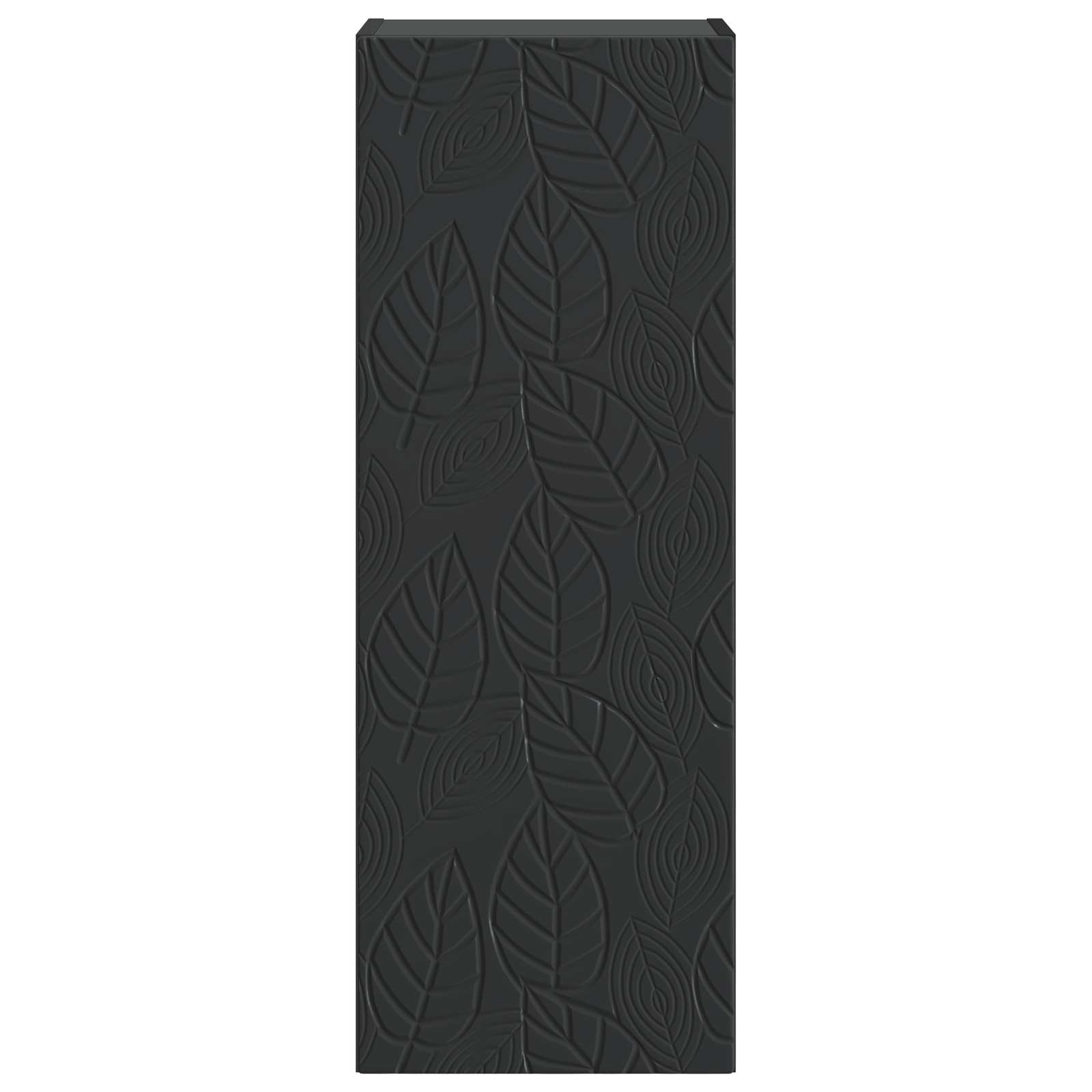 Wandschrank Schwarz 33 x 34,5 x 90 cm Holzwerkstoff