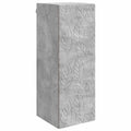 Wandschrank Betongrau 33 x 34,5 x 90 cm Holzwerkstoff