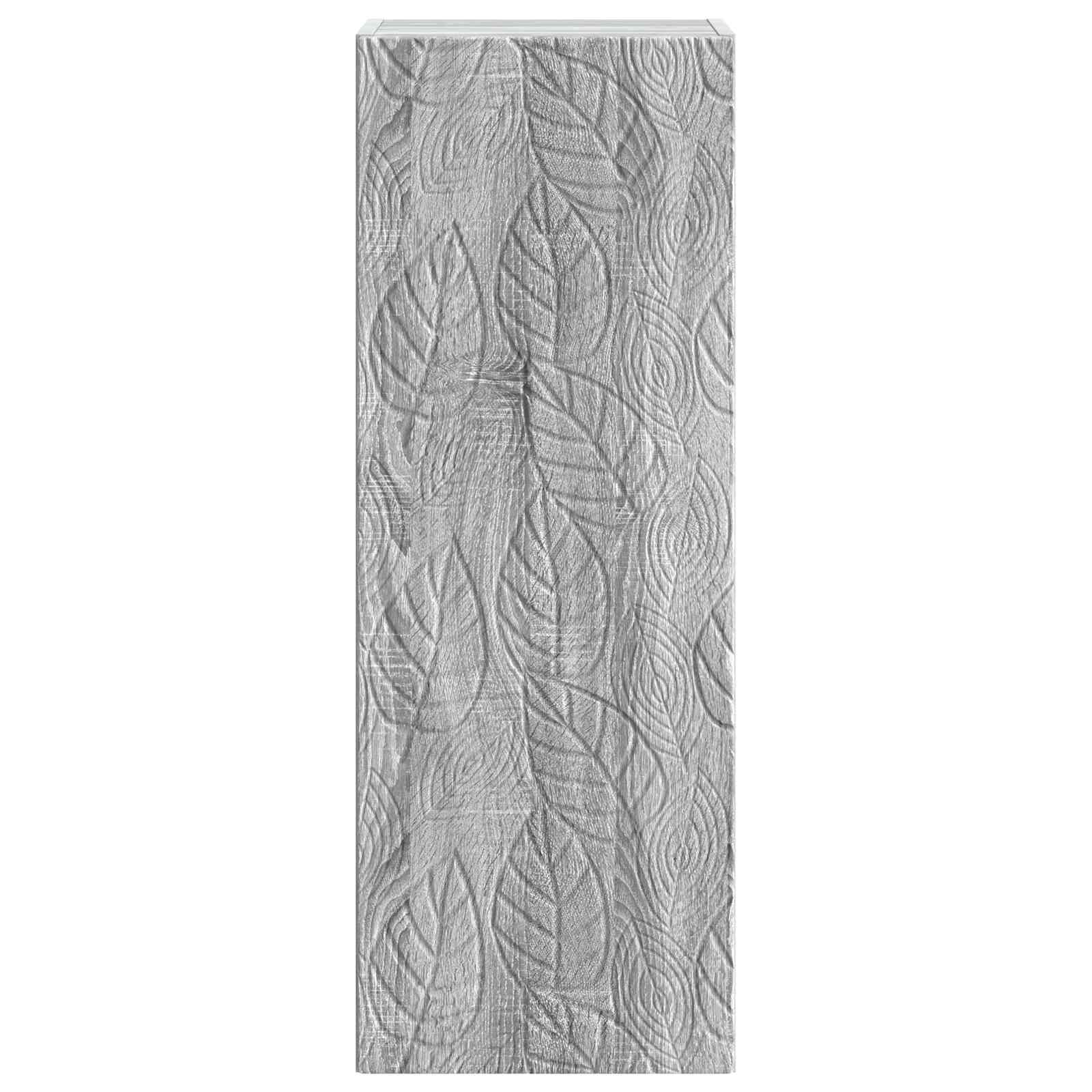 Wandschrank Grau Sonoma 33 x 34,5 x 90 cm Holzwerkstoff
