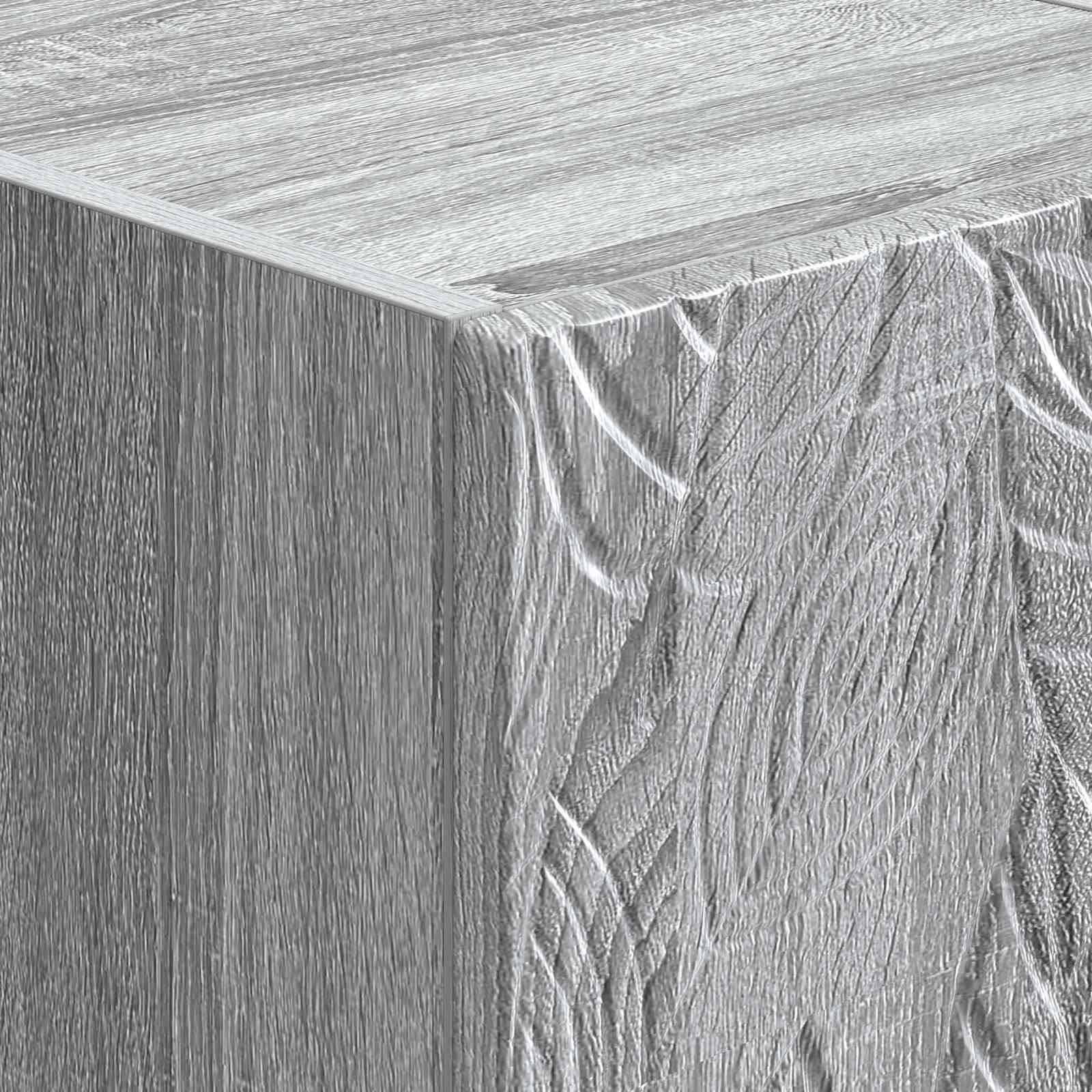Wandmontierter Beistelltisch Grau Sonoma 59 x 34,5 x 17 cm