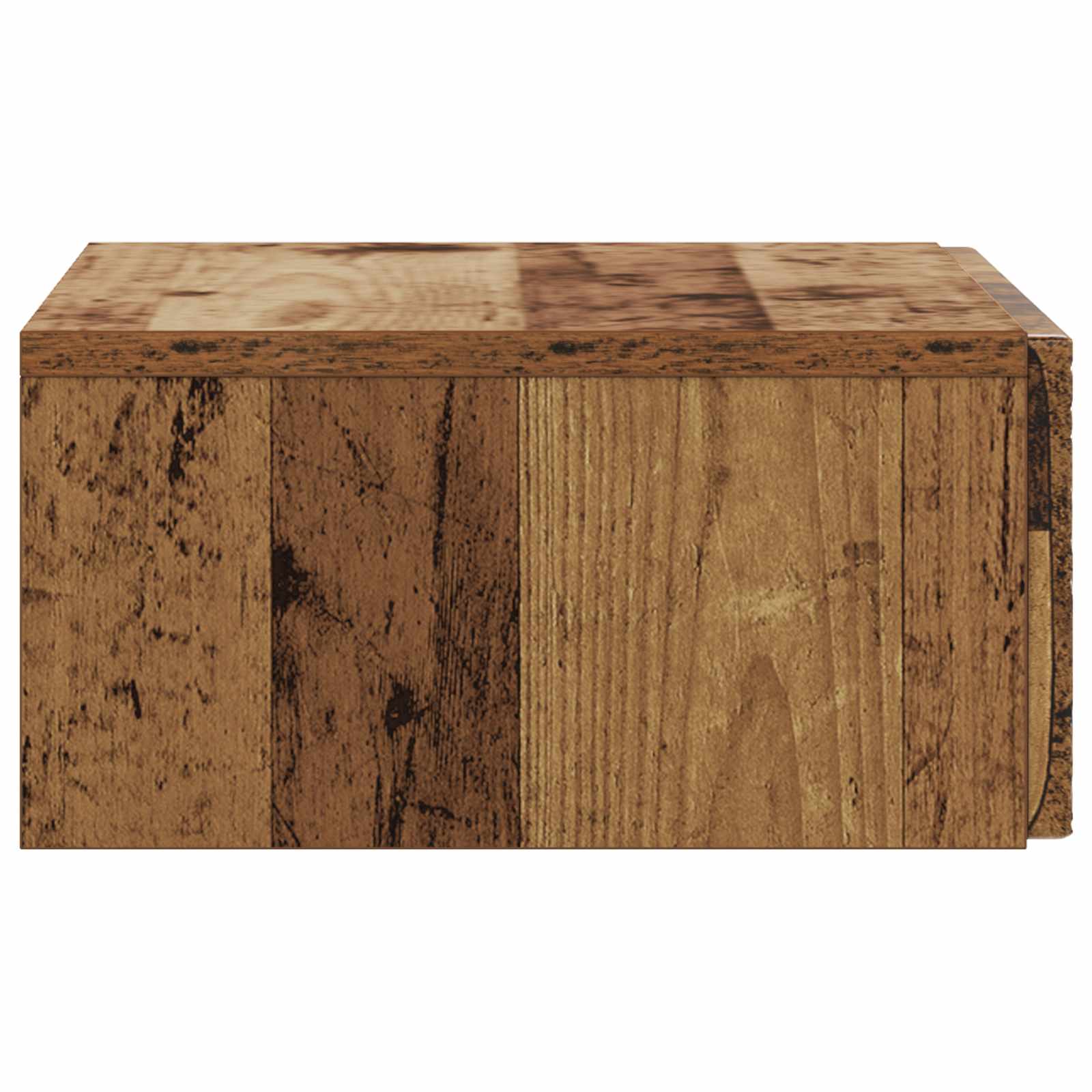 Wandmontierter Beistelltisch Altholz 59 x 34,5 x 17 cm