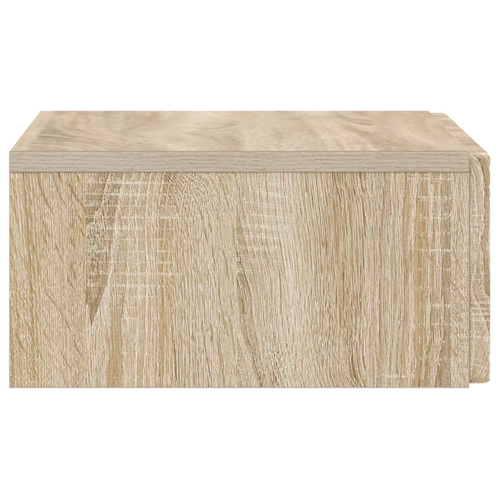 Wandmontierter Beistelltisch Sonoma-Eiche 87,5 x 34,5 x 17 cm