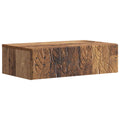Wandmontierter Beistelltisch Altholz 87,5 x 34,5 x 17 cm