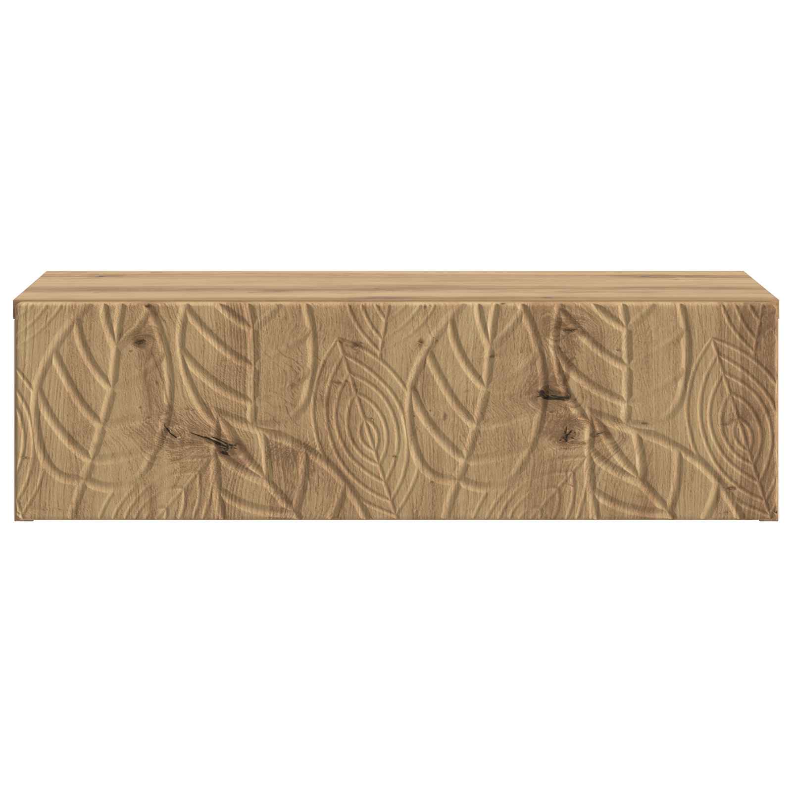 Wandmontierter Beistelltisch Artisan-Eiche 87,5 x 34,5 x 17 cm