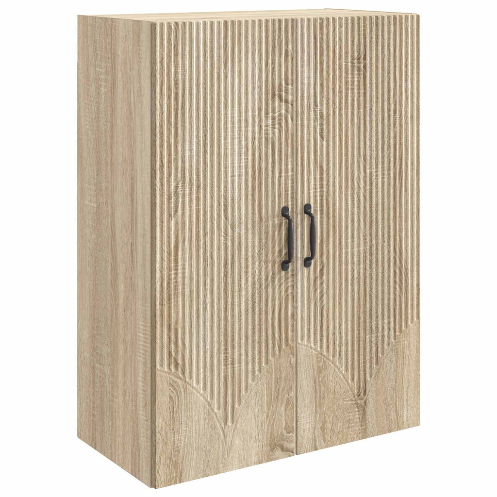 Wandschrank Sonoma-Eiche 66 x 34,5 x 90 cm Holzwerkstoff