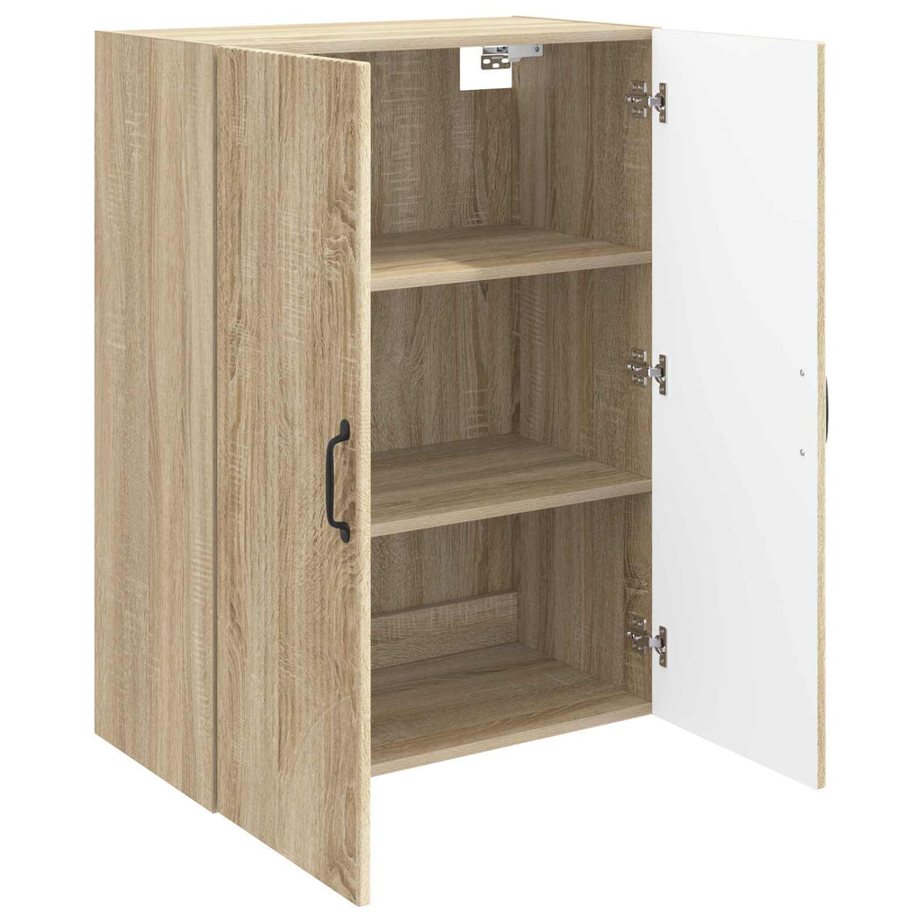 Wandschrank Sonoma-Eiche 66 x 34,5 x 90 cm Holzwerkstoff