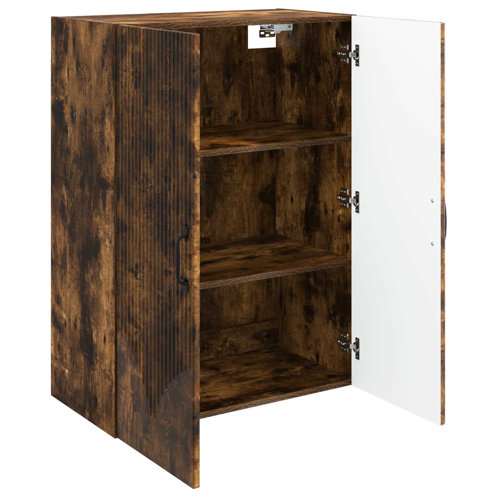 Wandschrank Geräucherte Eiche 66 x 34,5 x 90 cm Holzwerkstoff