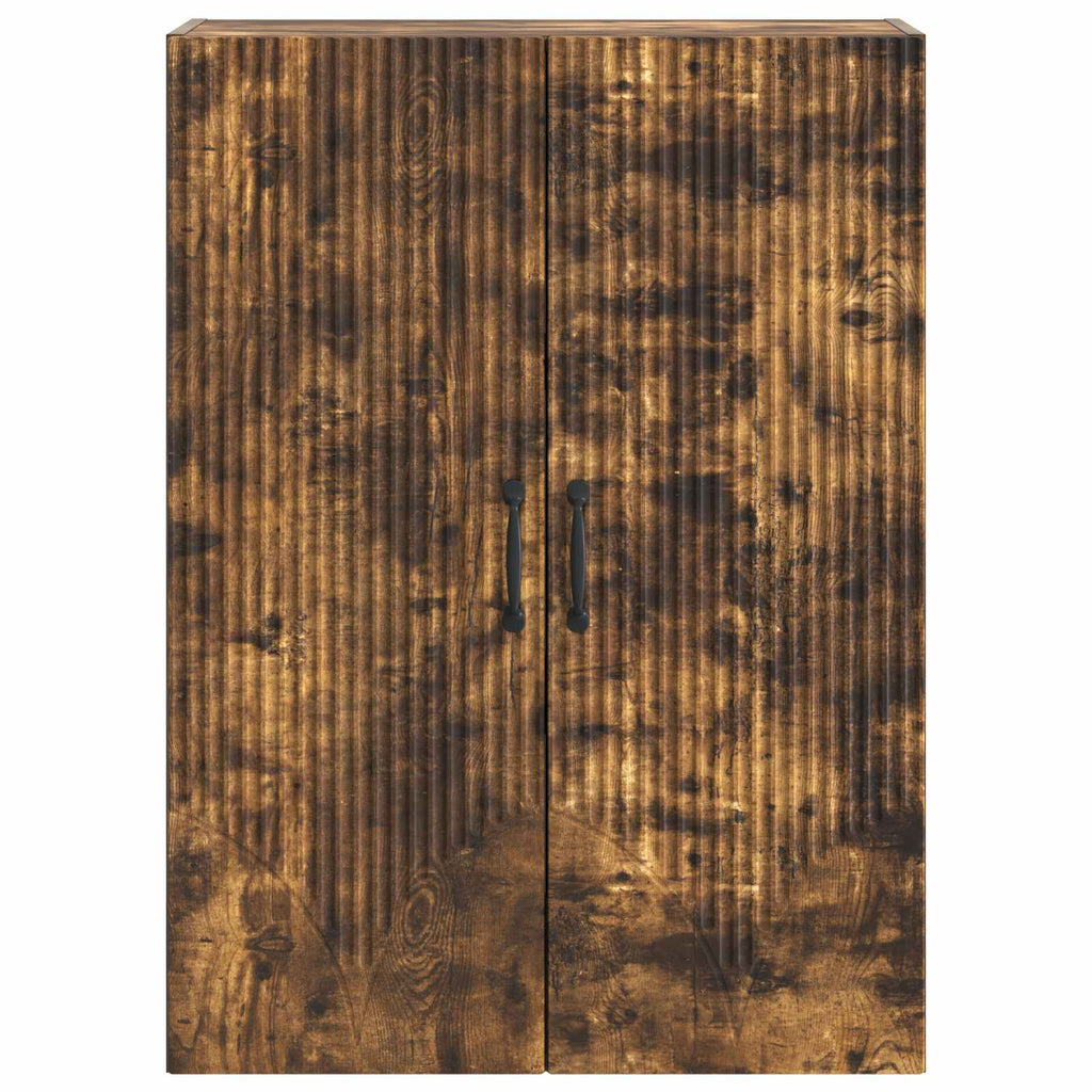 Wandschrank Geräucherte Eiche 66 x 34,5 x 90 cm Holzwerkstoff