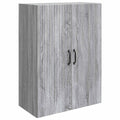 Wandschrank Grau Sonoma 66 x 34,5 x 90 cm Holzwerkstoff