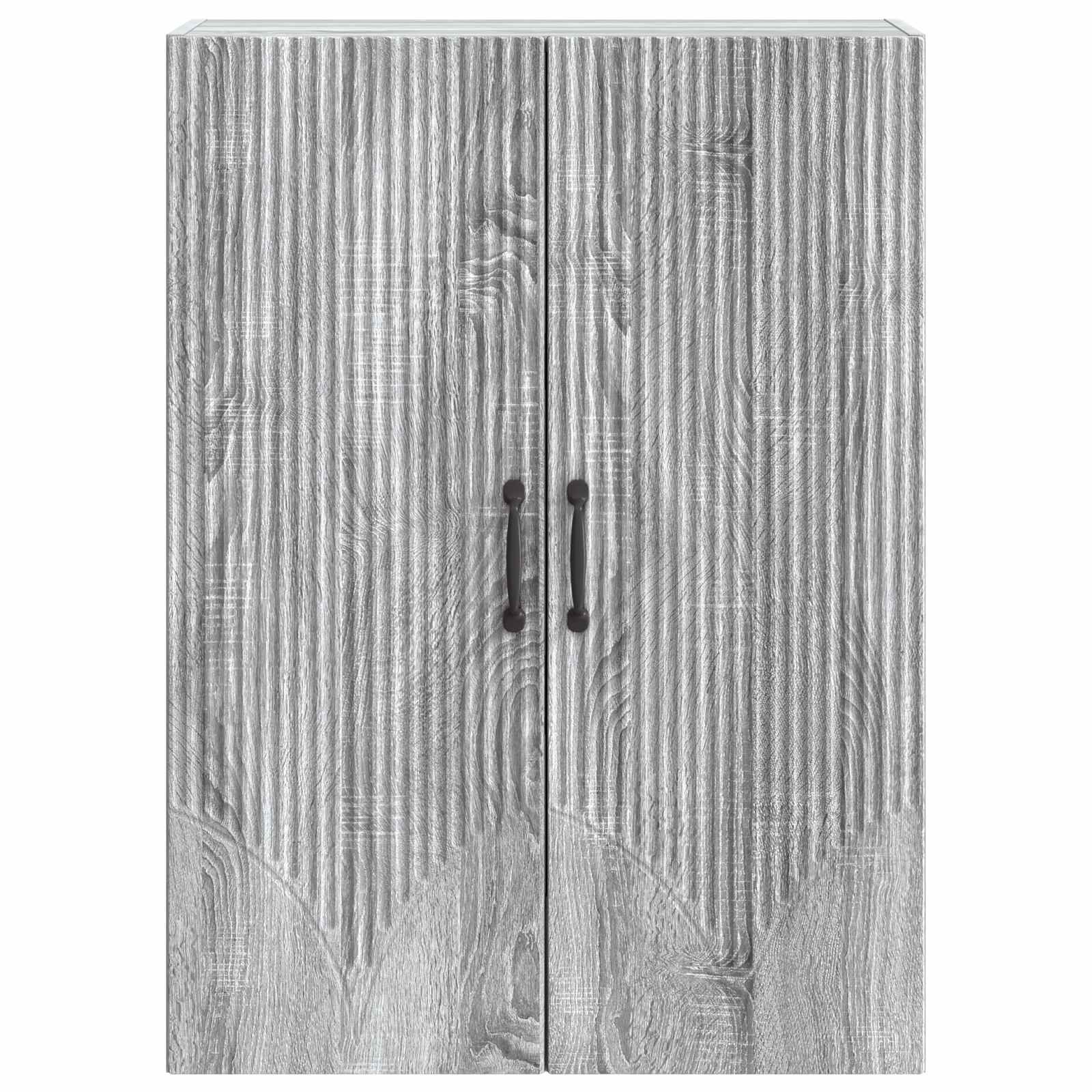Wandschrank Grau Sonoma 66 x 34,5 x 90 cm Holzwerkstoff