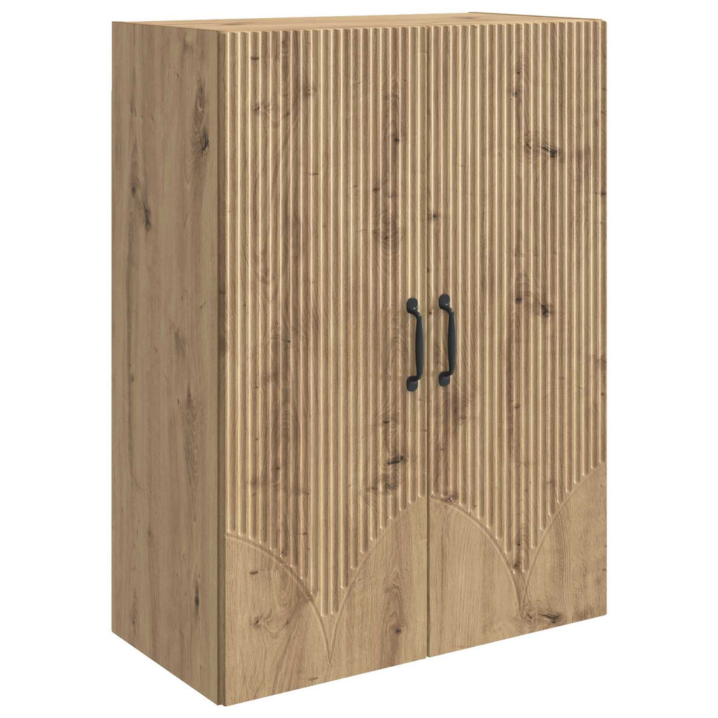 Wandschrank Artisan-Eiche 66 x 34,5 x 90 cm Holzwerkstoff