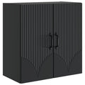 Wandschrank Schwarz 59 x 31 x 60 cm Holzwerkstoff