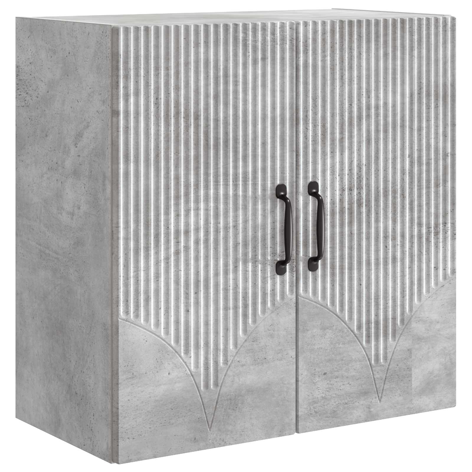 Wandschrank Betongrau 59 x 31 x 60 cm Holzwerkstoff