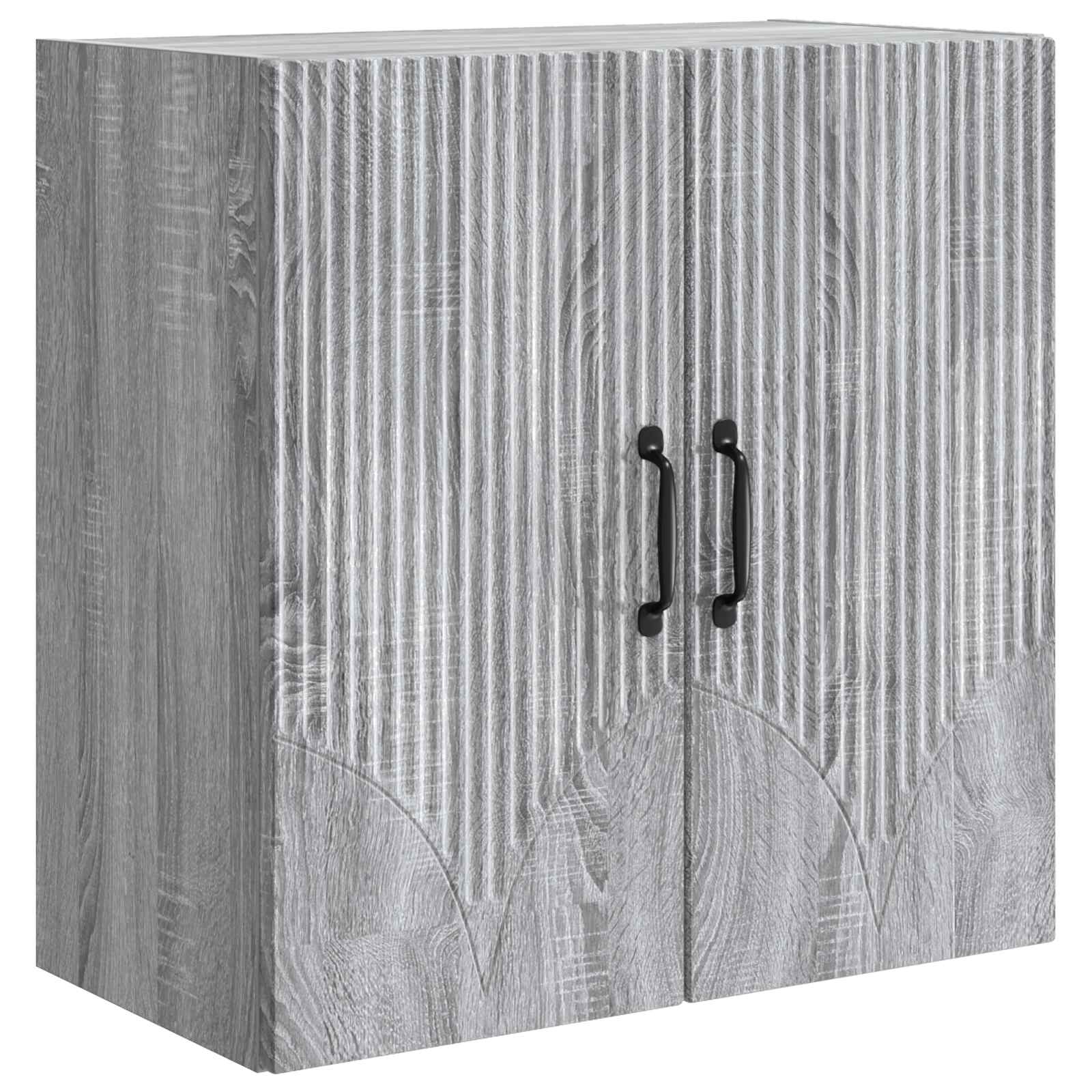Wandschrank Grau Sonoma 59 x 31 x 60 cm Holzwerkstoff