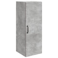 Wandschrank Betongrau 33 x 34,5 x 90 cm Holzwerkstoff
