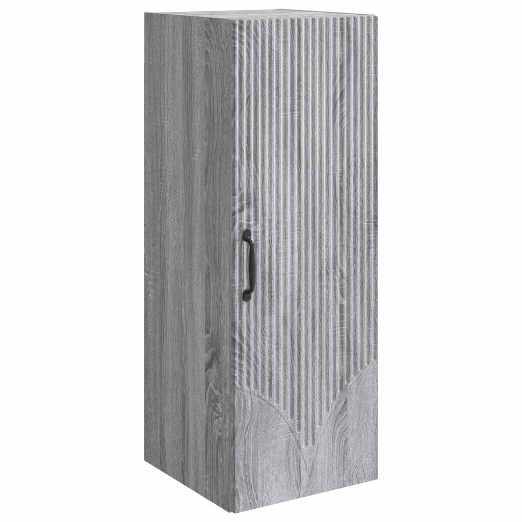 Wandschrank Grau Sonoma 33 x 34,5 x 90 cm Holzwerkstoff